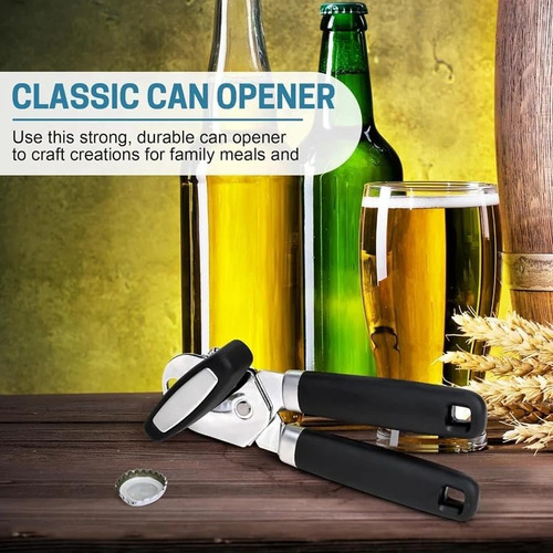 Lata De Acero Inoxidable Premium Y Abridor De Botellas: Herr