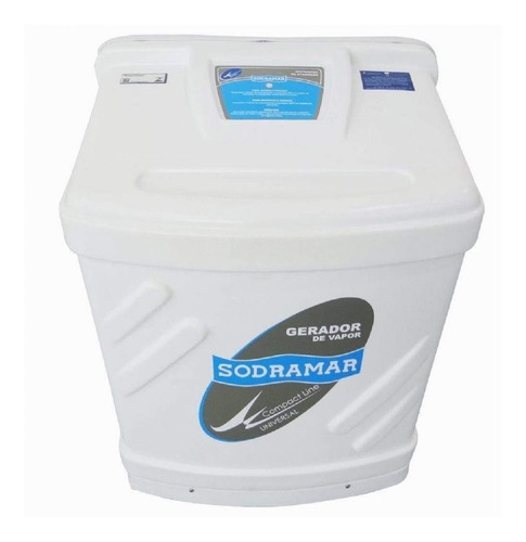 Gerador De Vapor 12kw Até 18m³ Sodramar Com Quadro Digital