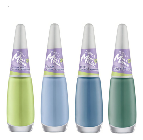 Kit Esmaltes Impala Movimenta! 7,5ml C/8