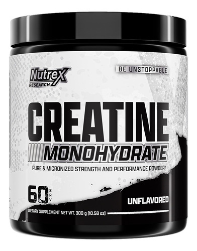 Creatina Drive Nutrex Research 300g - 60 Servicios