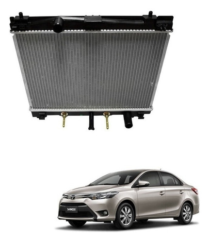 Radiador Para Toyota Yaris 1.5 1nzfe 2014 2017 Automatico