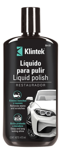 Polish Liquido Para Pulir Restaurador 473 Ml Klintek 57087