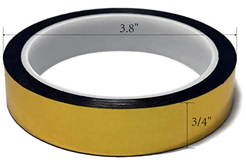 Cinta Adhesiva Decorativa Dorada 1 Rollo 20mm X 50metros