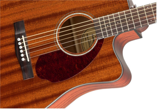 Guitarra Electroacústica Fender Classic Design CD-140SCE All-Mahogany para diestros nogal brillante