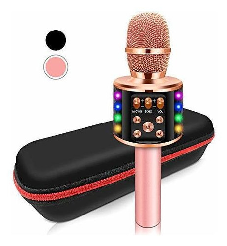 Microfono Inalambrico Bluetooth Karaoke Doble Cancion 4 1 1h