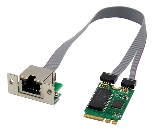 Cwdrdx Mini Tarjeta Red Pcie A+e Gigabit Ethernet Un Solo