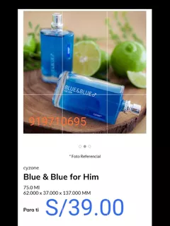 Perfume Blue & Blue Ford Him