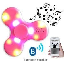 Black Friday Fidget Spinner Bluetooth Parlante Musical Led