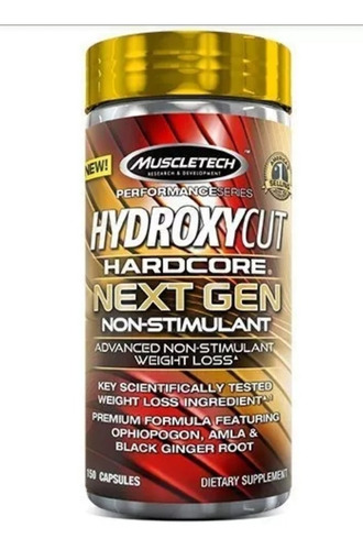 Hydroxycut Next Gent 150 Capsulas - L a $4