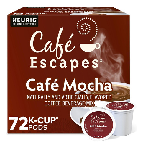 E Escapes, E Mocha Bebida De É, Cápsulas Keurig K-cup...