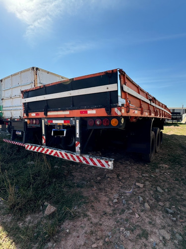Carreta Carga Seca Grade Baixa Piso Chapa Sem Pneus 3 Eixos