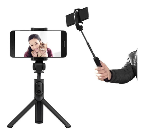 Pau De Selfie E Tripé Bluetooth Xiaomi iPhone E Android 360º