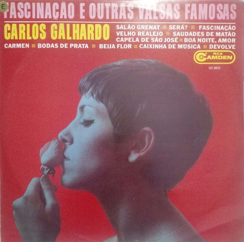 Lp Carlos Galhardo - Fascinação E Outras Valsas Famosas