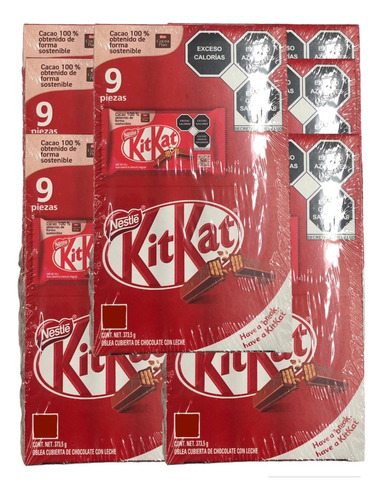 Kit Kat 18pz Chocolate Oblea Néstle