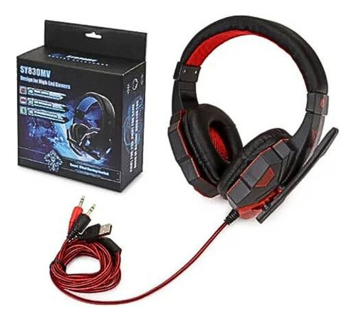 Audífonos Gamer Soyto Sy830 Para Ps4/pc/xbox/smartphone Rgb