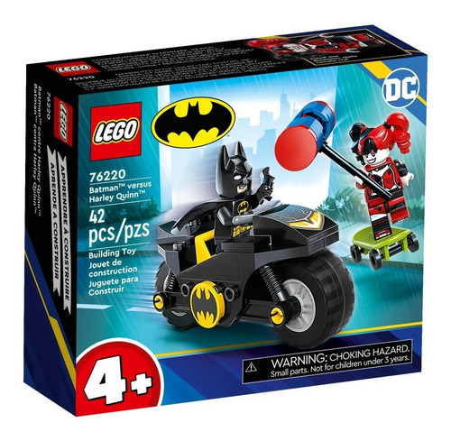 Imagen 1 de 7 de Bloques Para Armar Lego Batman Contra Harley Quinn 76220