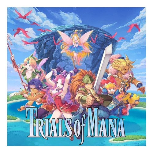 Trials of Mana (2020 Remake)  Mana Standard Edition Square Enix PC Digital