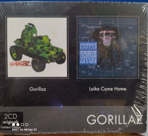 Cd Box Gorillaz Gorillaz + Spacemonkeyz Laika Come -lacrado
