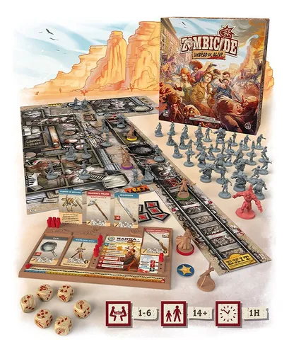 Zombicide: Undead Or Alive-juego De Mesa Español!!