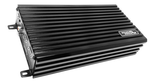 Imagen 2 de 4 de Amplificador para autos, pickups & suv Sound Magus DK-1200 clase D con 1 canal y 1200W negro