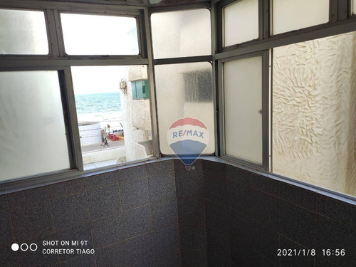 Apartamento Com Vista Para Praia À Venda - 46m² - Praia Do Meio - Natal/rn. - Ap0137