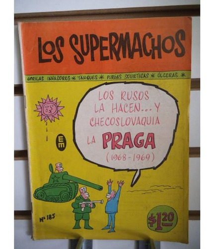 Comic Los Supermachos 185 Editorial Posada Vintage 