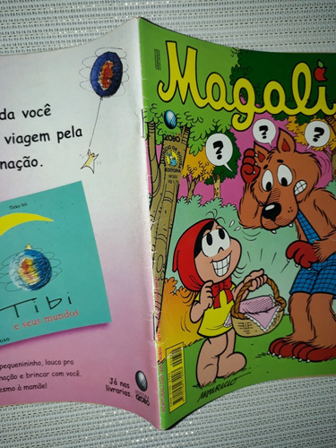 Gibi Magali - Nº 322 - Editora Globo ( 54 ) (Usado)