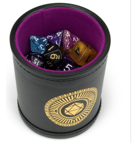 Wiz Dice Cup Of Wonder - 35 Dados Dnd Poliédricos Y Vaso