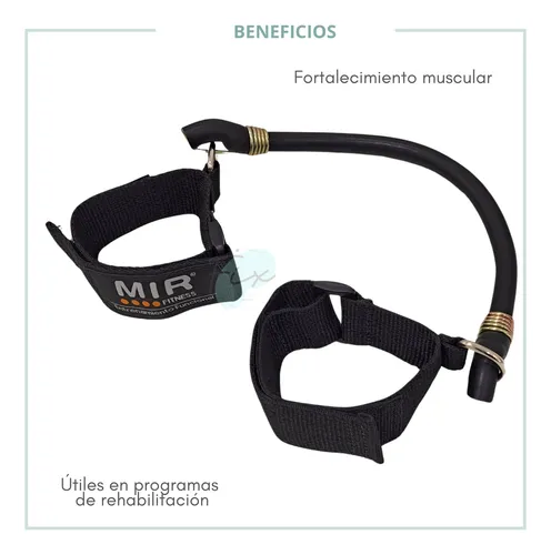 Banda Elastica Con Tobilleras Gym Funcional Abductores Mir