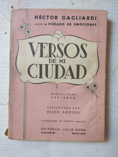 Versos De Mi Ciudad Hector Francisco Gagliardi