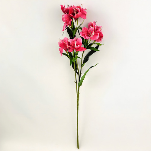 Astromelia Rosa 60x20cm Planta Artificial Flor Permanente