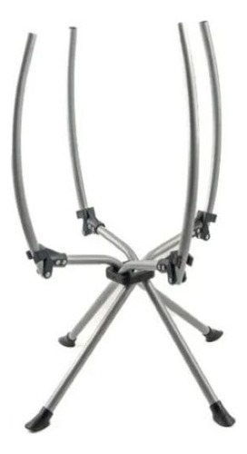 Sillón Plegable Doble + Cooler Plegable Trekkgear Azul Azul
