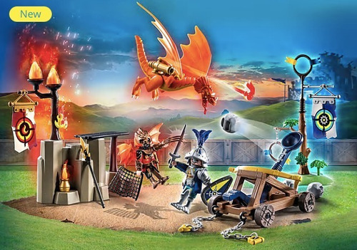 Playmobil Novelmore Burnham Raiders Zona De Batalla