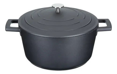 Olla Aluminio Fundido 20 Cm. Negro Master Class