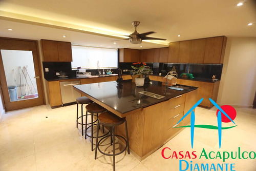 Cad Vista De La Bruma 3. Lujo Y Amplitud Frente Al Mar: Residencia Con Alberca, Palapa Y Vistas Espectaculares En Acapulco