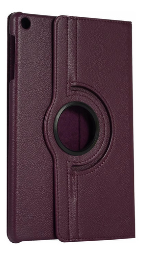 Funda protectora giratoria de 360 grados para tableta Samsung, color morado