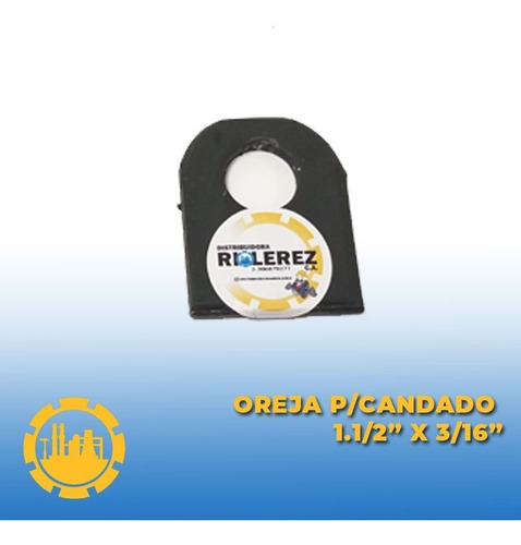 Imagen 2 de 3 de Orejas Para Candado Varias Medidas Marca Riolerez