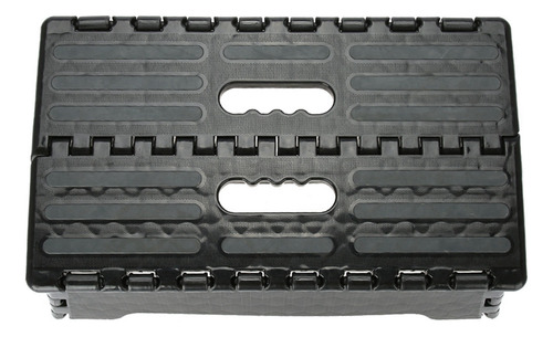 Taburete Plegable Portátil Elderly Step Con Escalera Negra P