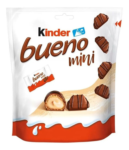 Chocolate Kinder Bueno Mini  Leite E Avelãs 108g