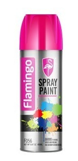 Pintura Aerosol Spray Rosado, Pink Flamingo 450ml