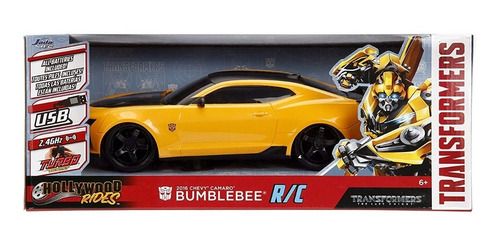 Vehículo Transformer A Control Remoto Bumblebee