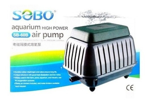 Imagen 4 de 4 de Aireador Peceras Super Potente Hasta 120 Saldias Sobo Sb 60b
