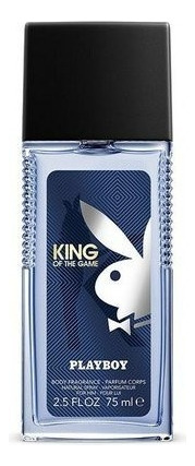 Fragancia Corporal Playboy King Of The Game 75ml, Original. 