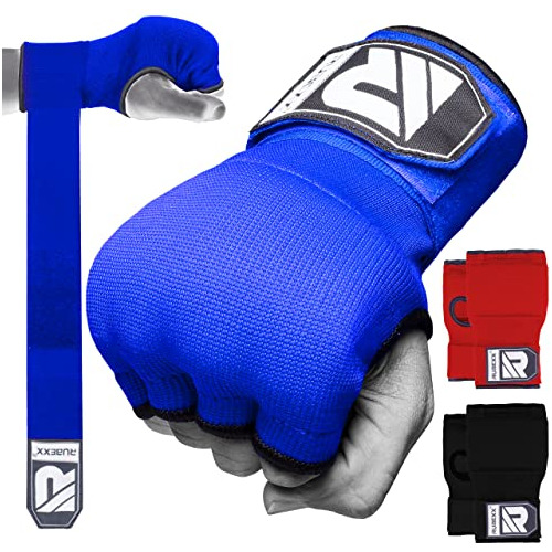 Rubexx Guantes Boxeo Acolchados 36  Protección Muñeca Envolt