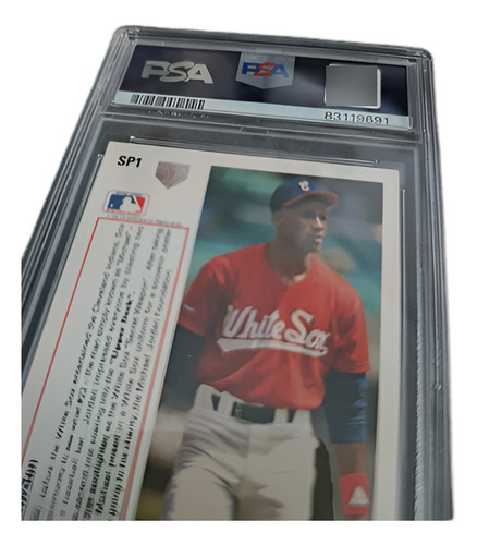 Tarjeta Michael Jordan White Sox Upper Deck Certificada Psa7 (Usado)
