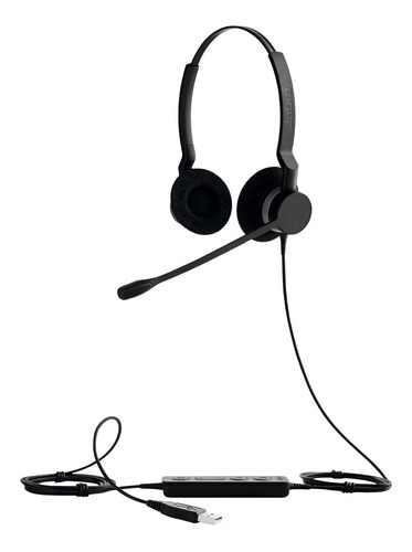 Auriculares Duo Jabra Biz 2300 Usb Microsoft Lync