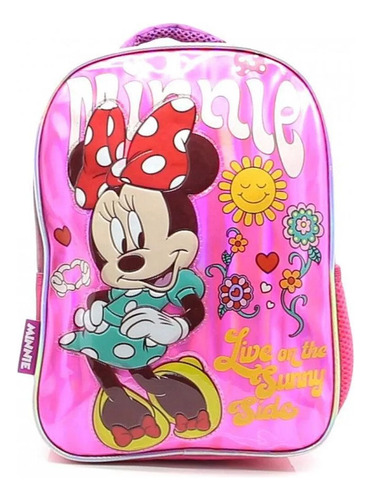 Mochila Cresko 12 Espalda Minnie Sunny Km174 Diseño de la tela Tela