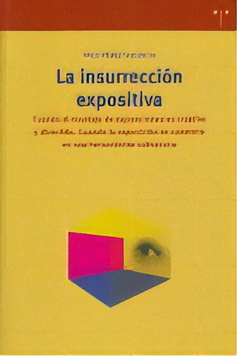 La Insurrecciãâ³n Expositiva. Cuando El Montaje De Exposiciones Es Creativo Y Divertido. Cuando ..., De Pérez Valencia, Paco. Editorial Ediciones Trea, S.l., Tapa Blanda En Español