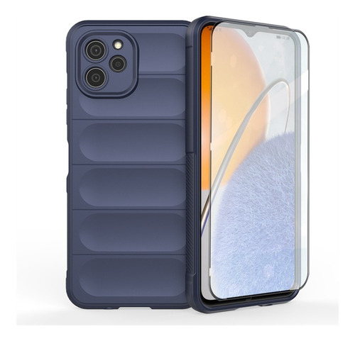 Funda Para Huawei Nova Y61 De Silicona Blanda Con Película D