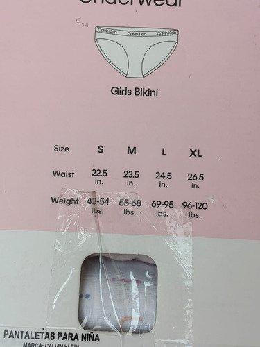 Bikini 7 Piezas De Algodón Para Niña